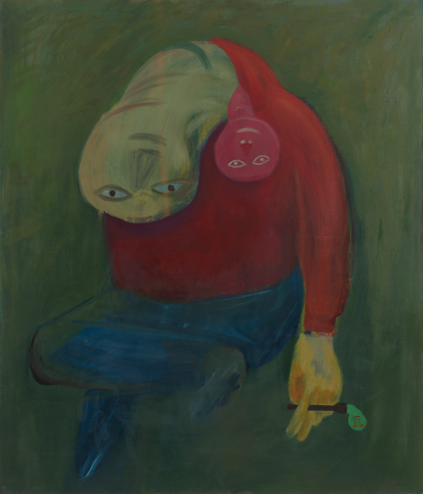Obraz Pawła Śliwińskiego  Untitled, 2015-2019, oil on canvas, 140-120 cm