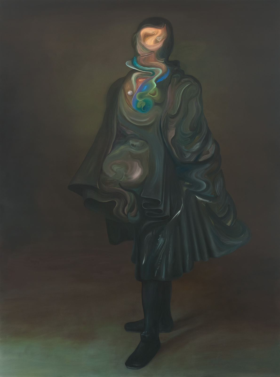 Paweł Śliwiński, Seravilo, 2010, oil on canvas, 195 x 146